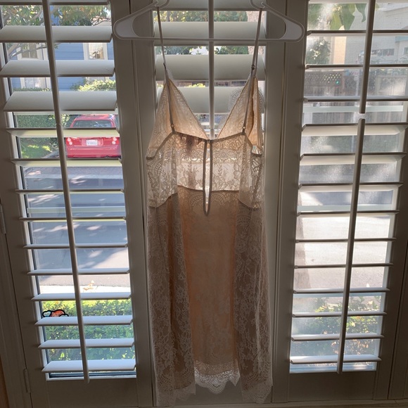 victoria’s secret lace slip dress size large - Picture 2 of 6